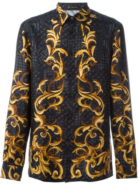 nouvelle collection chemise versace|Chemises de luxe homme .